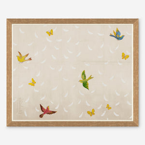 Feathers Print by Paule Marrot