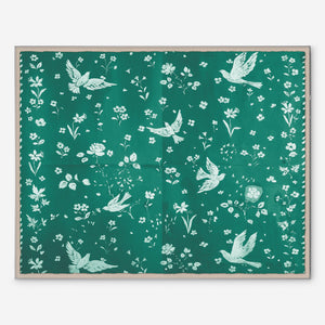 Birds and Flowers Print by Paule Marrot