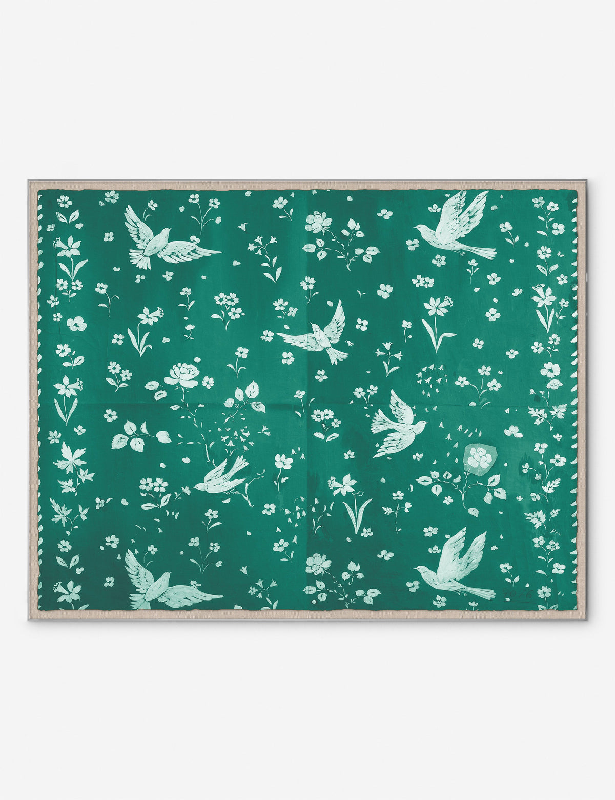 Birds and Flowers Print by Paule Marrot