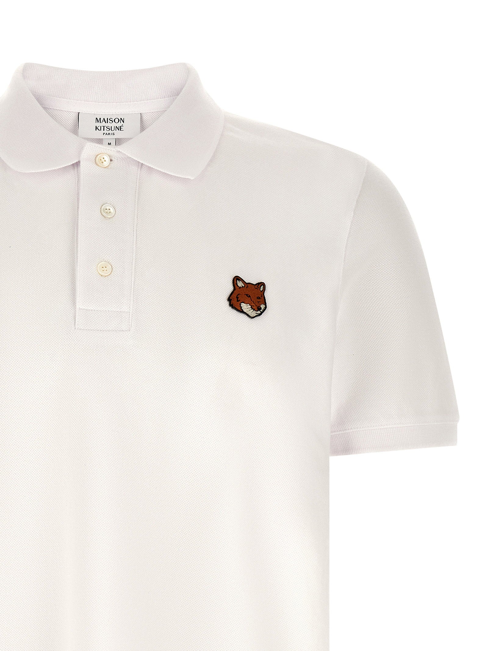 Maison Kitsuné Fox Head Polo Shirt