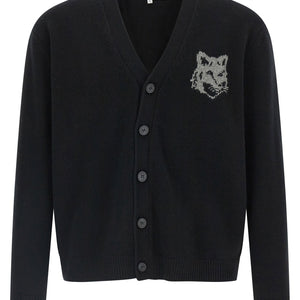 Maison Kitsuné Fox Head Cardigan