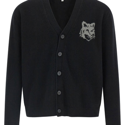 Maison Kitsuné Fox Head Cardigan