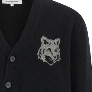 Maison Kitsuné Fox Head Cardigan