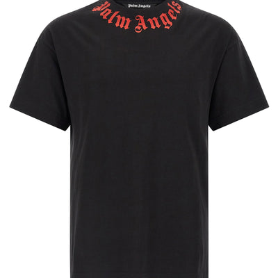 Palm Angels Neck Logo T-shirt