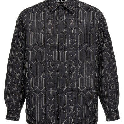 Palm Angels All Monogram Quilted Dover Jacket