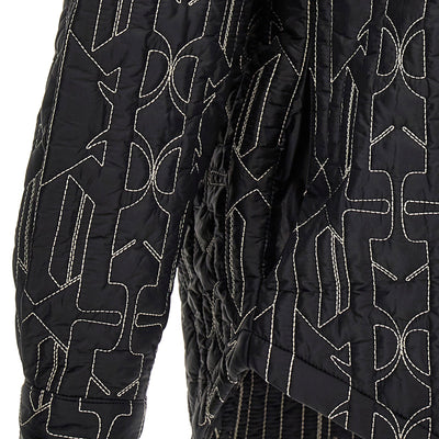 Palm Angels All Monogram Quilted Dover Jacket