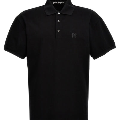 Palm Angels Monogram Polo Shirt