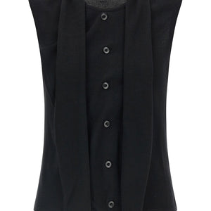 Lemaire Draped Panel Vest