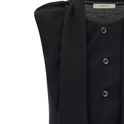Lemaire Draped Panel Vest
