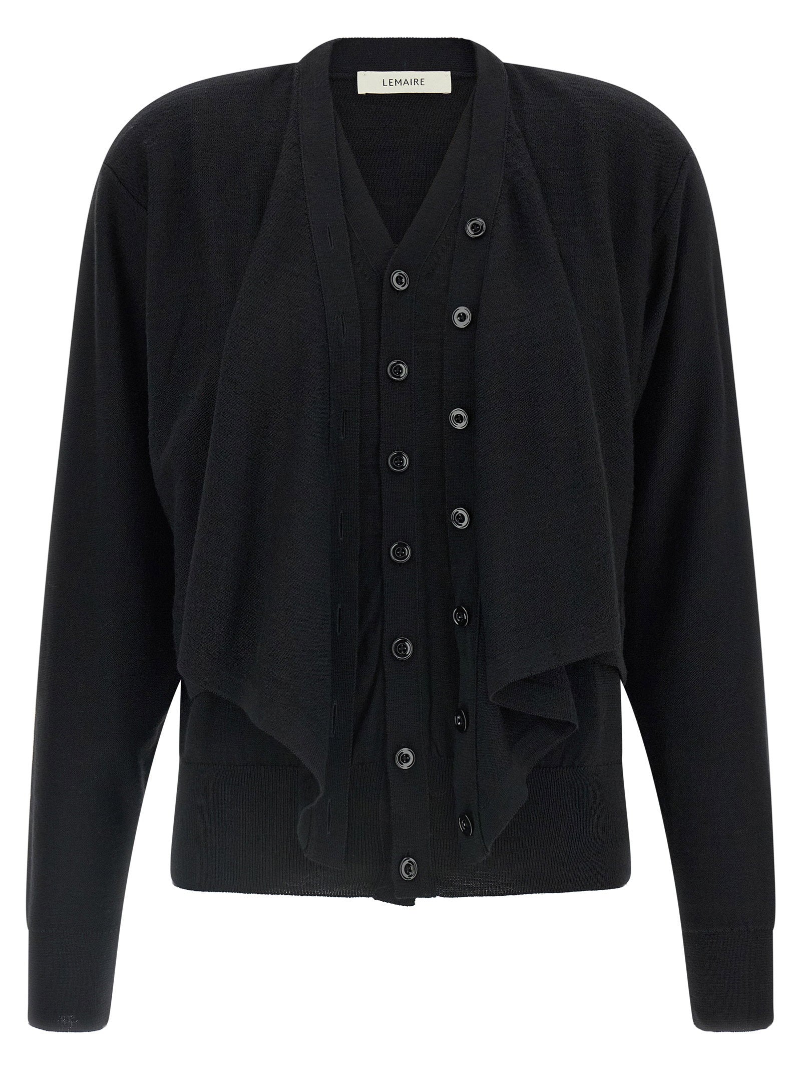 Lemaire Trompe Loeil Construction Cardigan