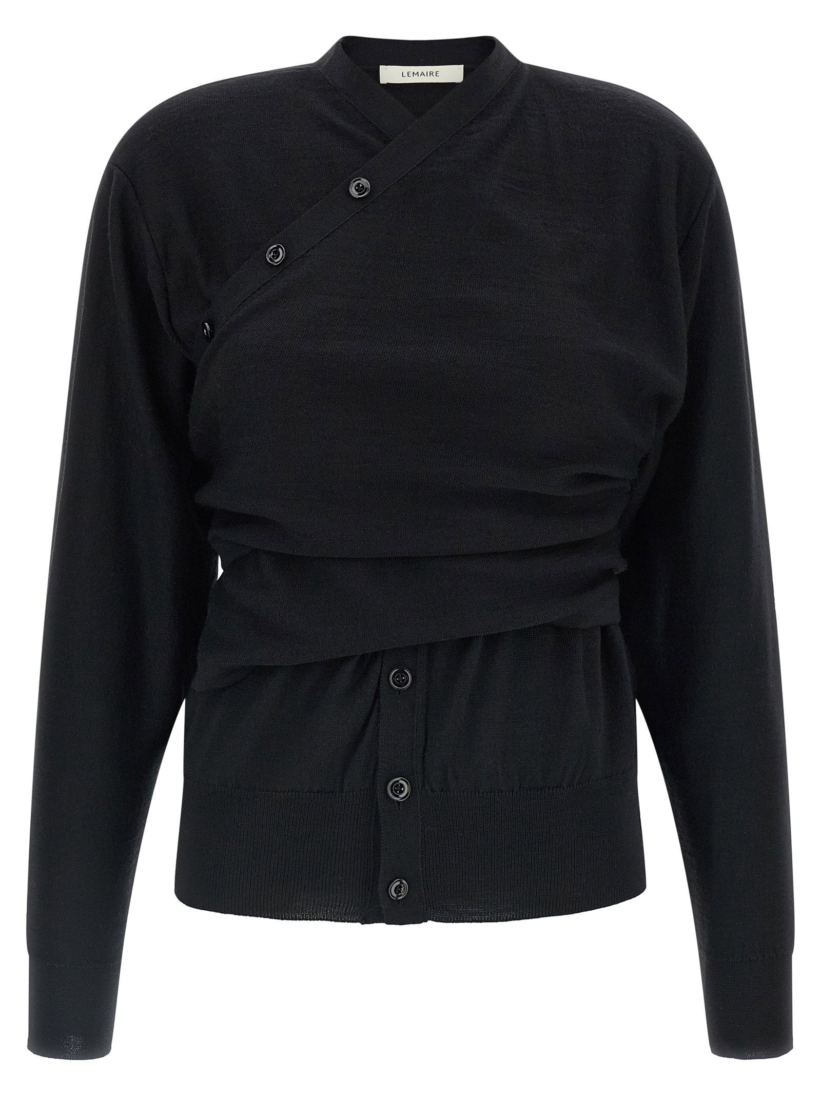 Lemaire Trompe Loeil Construction Cardigan