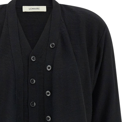 Lemaire Trompe Loeil Construction Cardigan