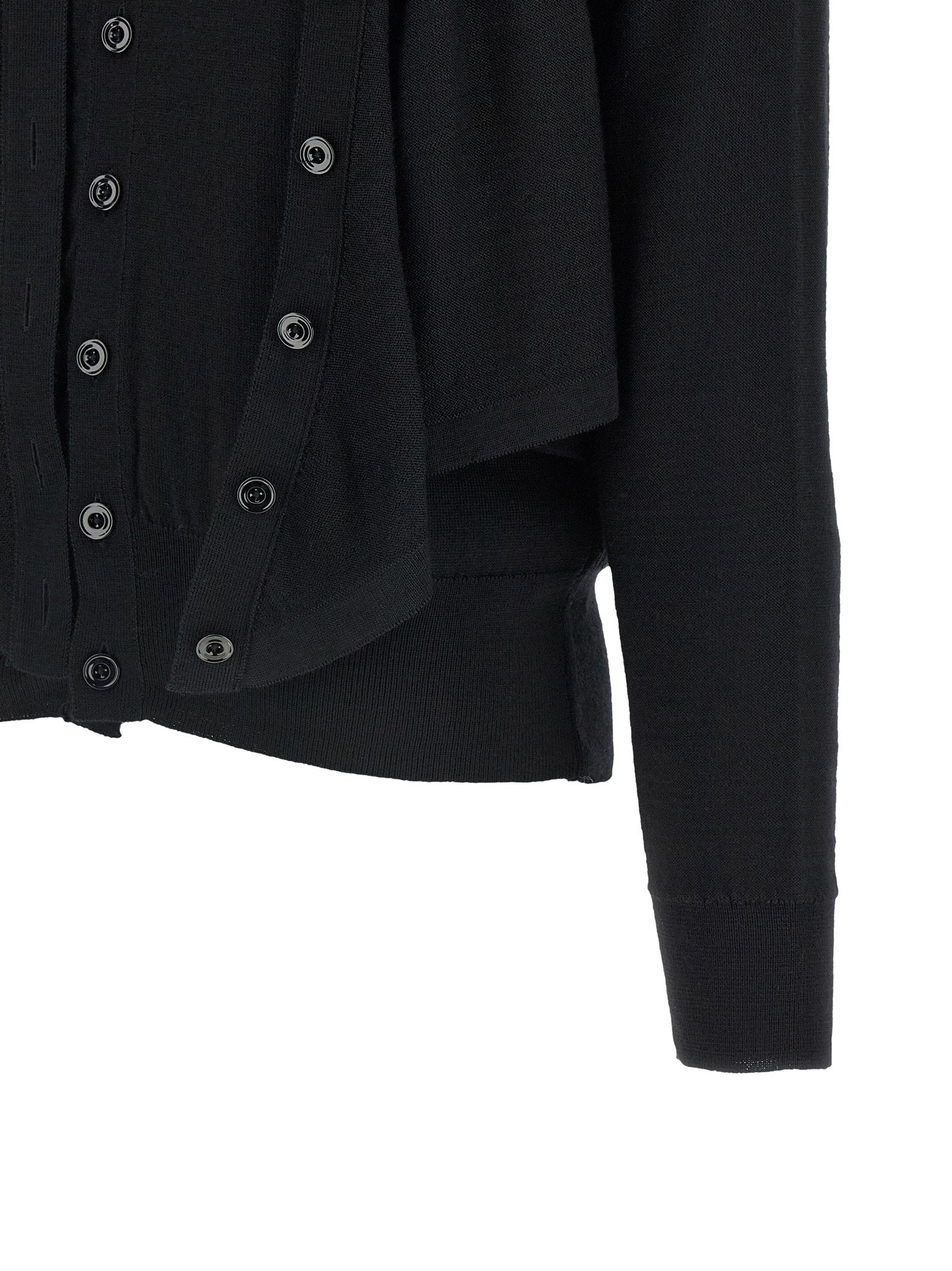 Lemaire Trompe Loeil Construction Cardigan