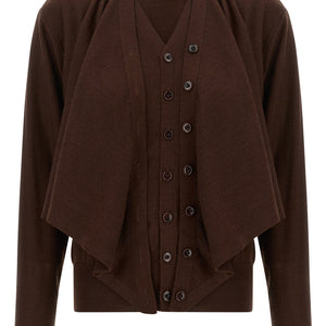 Lemaire Trompe Loeil Effect Cardigan