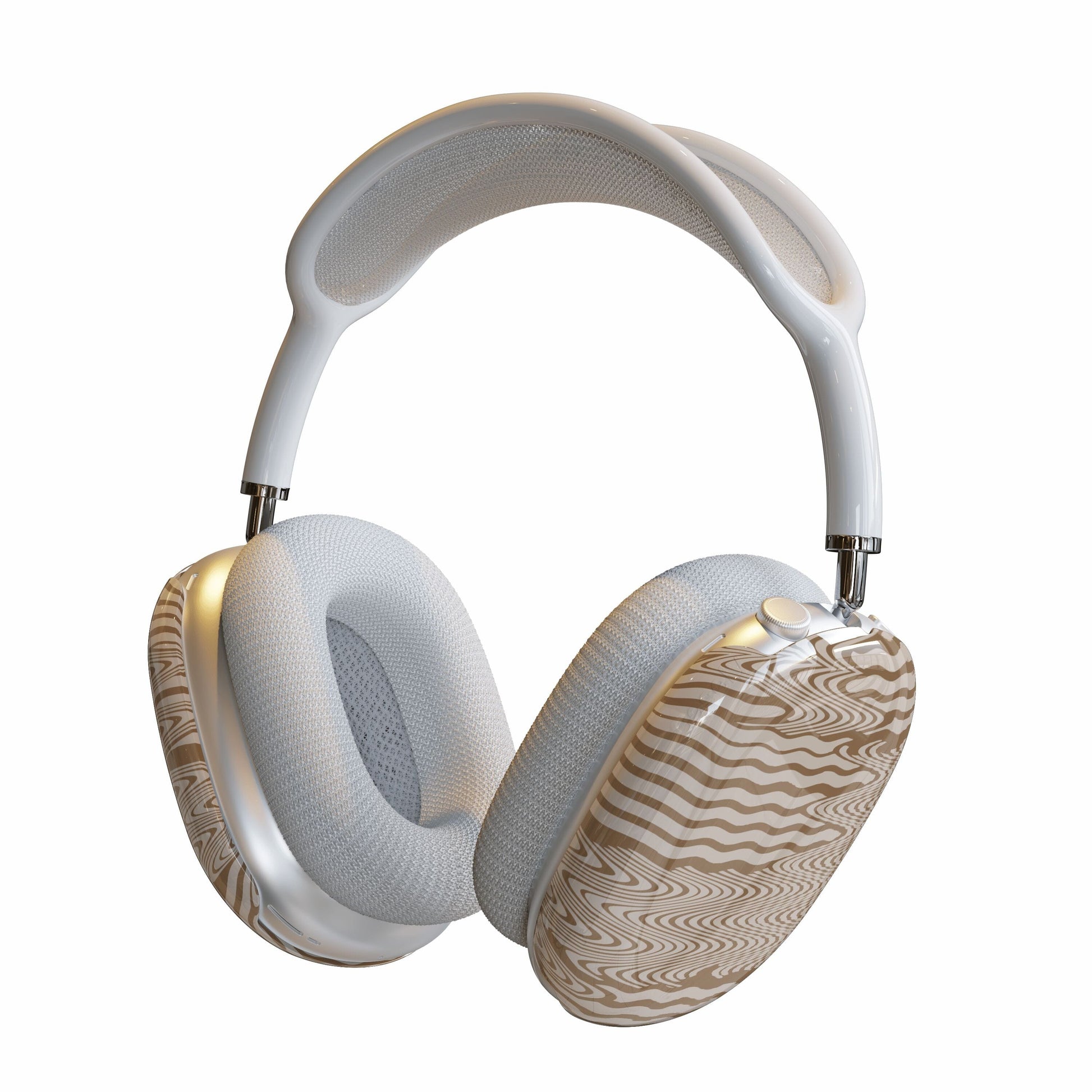 Mocha Ripple | Brown Waves AirPods Max Case