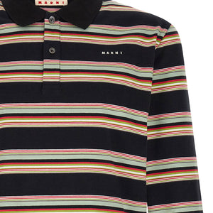 Marni Striped Polo Shirt