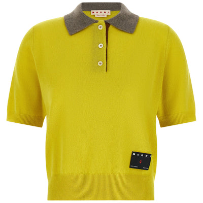 Marni Cashmere Polo Shirt