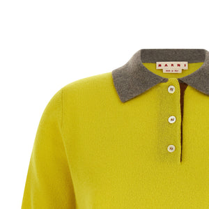 Marni Cashmere Polo Shirt