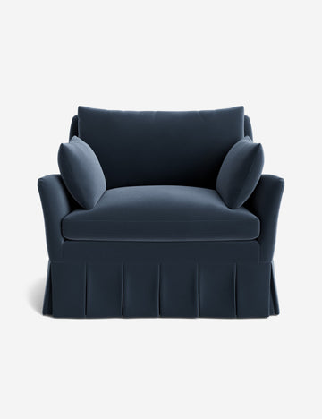 Blue Modern Velvet
