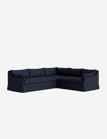 Navy Performance Linen