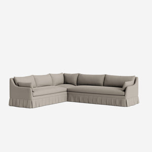 Portola Pleated Sectional Sofa