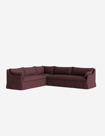 Oxblood Linen Weave