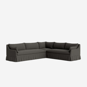 Portola Pleated Sectional Sofa