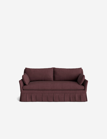 Oxblood Linen Weave