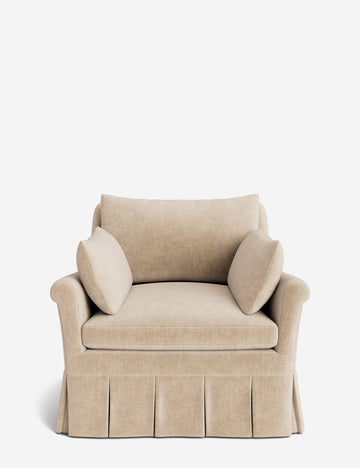 Natural Performance Striated Velvet