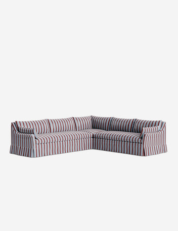 Blue/Garnet Chandler Stripe