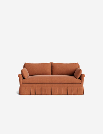 Terracotta Linen Weave