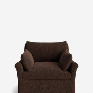 Portola Rolled Arm Luxe Depth Slipcover Chair