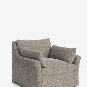 Portola Rolled Arm Luxe Depth Slipcover Chair