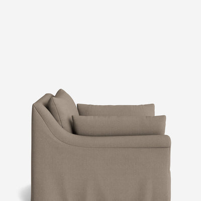 Portola Rolled Arm Luxe Depth Slipcover Chair
