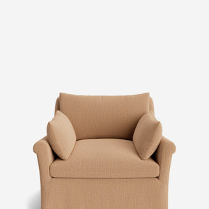 Portola Rolled Arm Luxe Depth Slipcover Chair