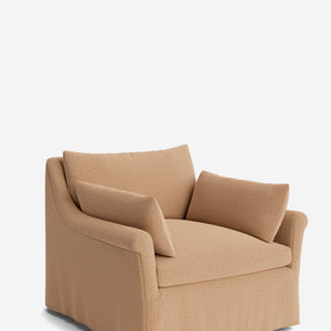 Portola Rolled Arm Luxe Depth Slipcover Chair