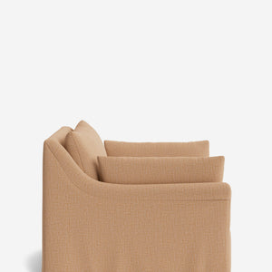 Portola Rolled Arm Luxe Depth Slipcover Chair