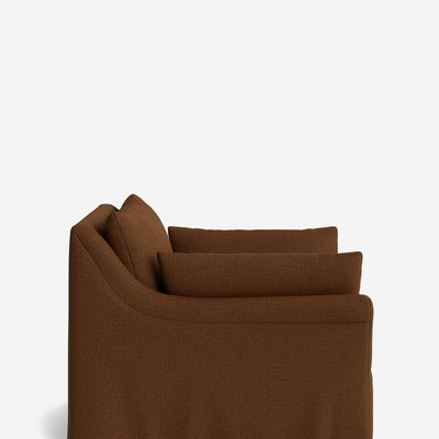 Portola Rolled Arm Luxe Depth Slipcover Chair