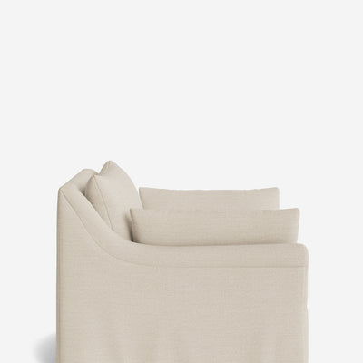 Portola Rolled Arm Luxe Depth Slipcover Chair