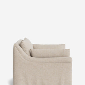 Portola Rolled Arm Luxe Depth Slipcover Chair