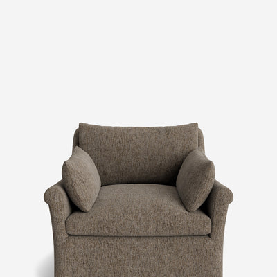 Portola Rolled Arm Luxe Depth Slipcover Chair