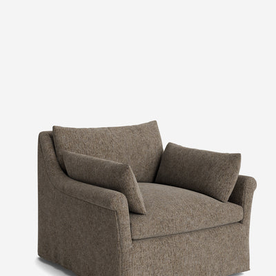 Portola Rolled Arm Luxe Depth Slipcover Chair