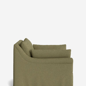 Portola Rolled Arm Luxe Depth Slipcover Chair