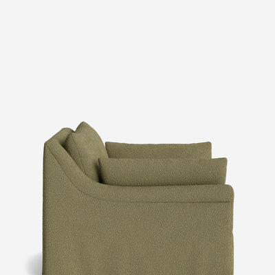 Portola Rolled Arm Luxe Depth Slipcover Chair