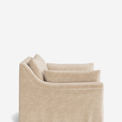 Portola Rolled Arm Luxe Depth Slipcover Chair