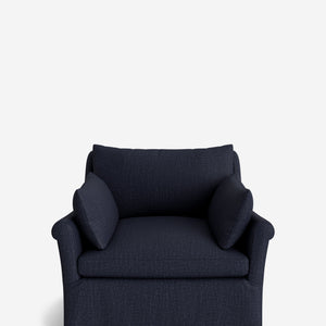 Portola Rolled Arm Luxe Depth Slipcover Chair