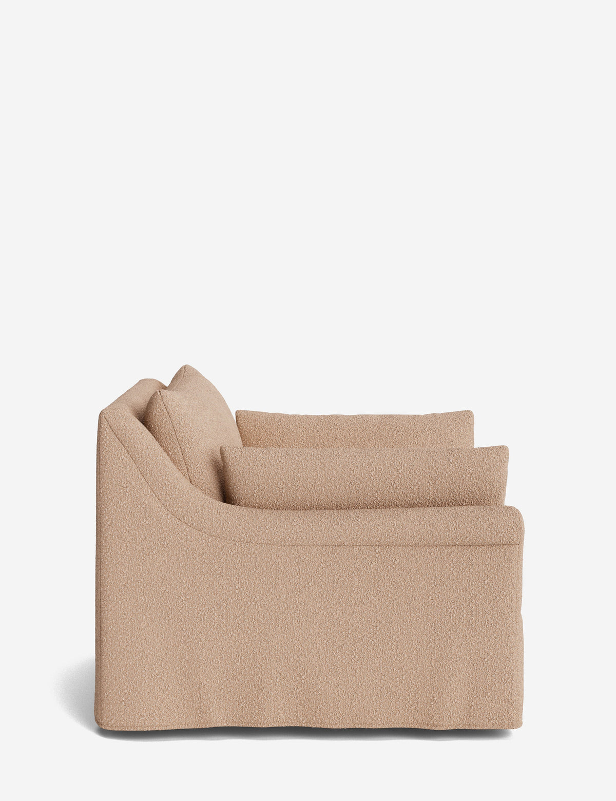 Portola Rolled Arm Luxe Depth Slipcover Chair
