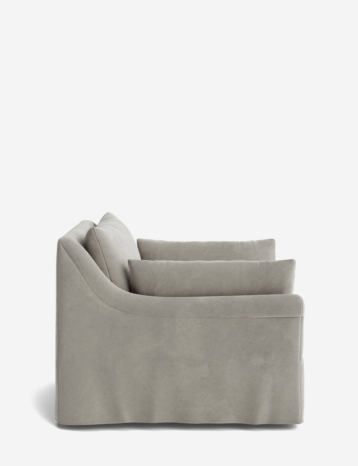 Portola Rolled Arm Luxe Depth Slipcover Chair
