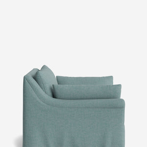 Portola Rolled Arm Luxe Depth Slipcover Chair