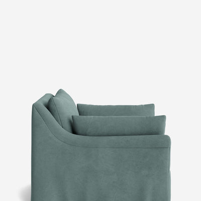 Portola Rolled Arm Luxe Depth Slipcover Chair